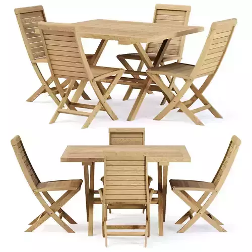 Alesso outdoor furniture set v05 