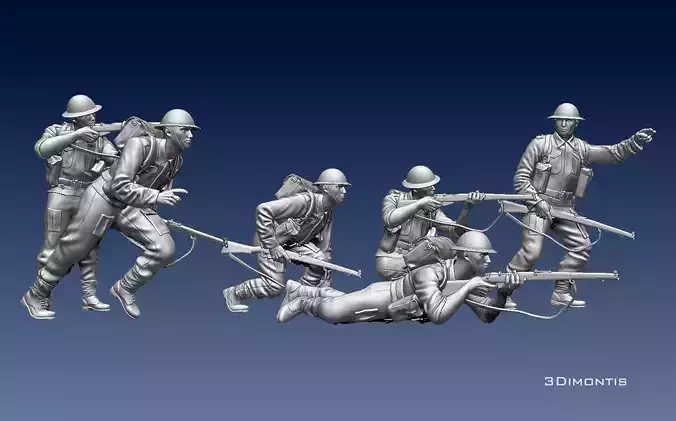 British soldiers ww2