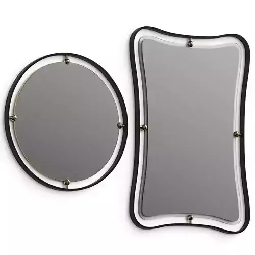 Arteriors Janey Round Hourglass Mirrors