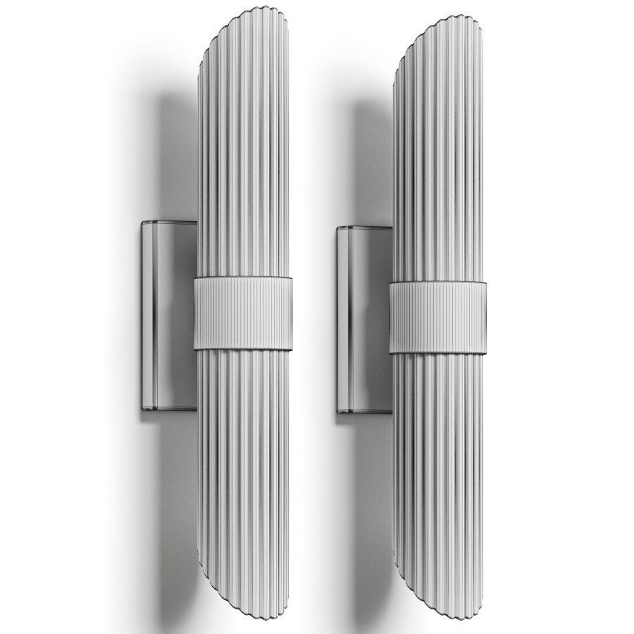 Arteriors Elyse Sconce Wall Lamp 3D model_1
