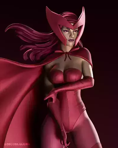 Scarlet Witch Stylized 3D print model