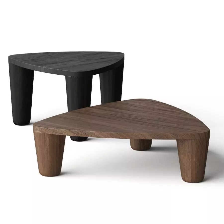 Lulu and Georgia Trio Nesting Coffee Tables 3D model_0