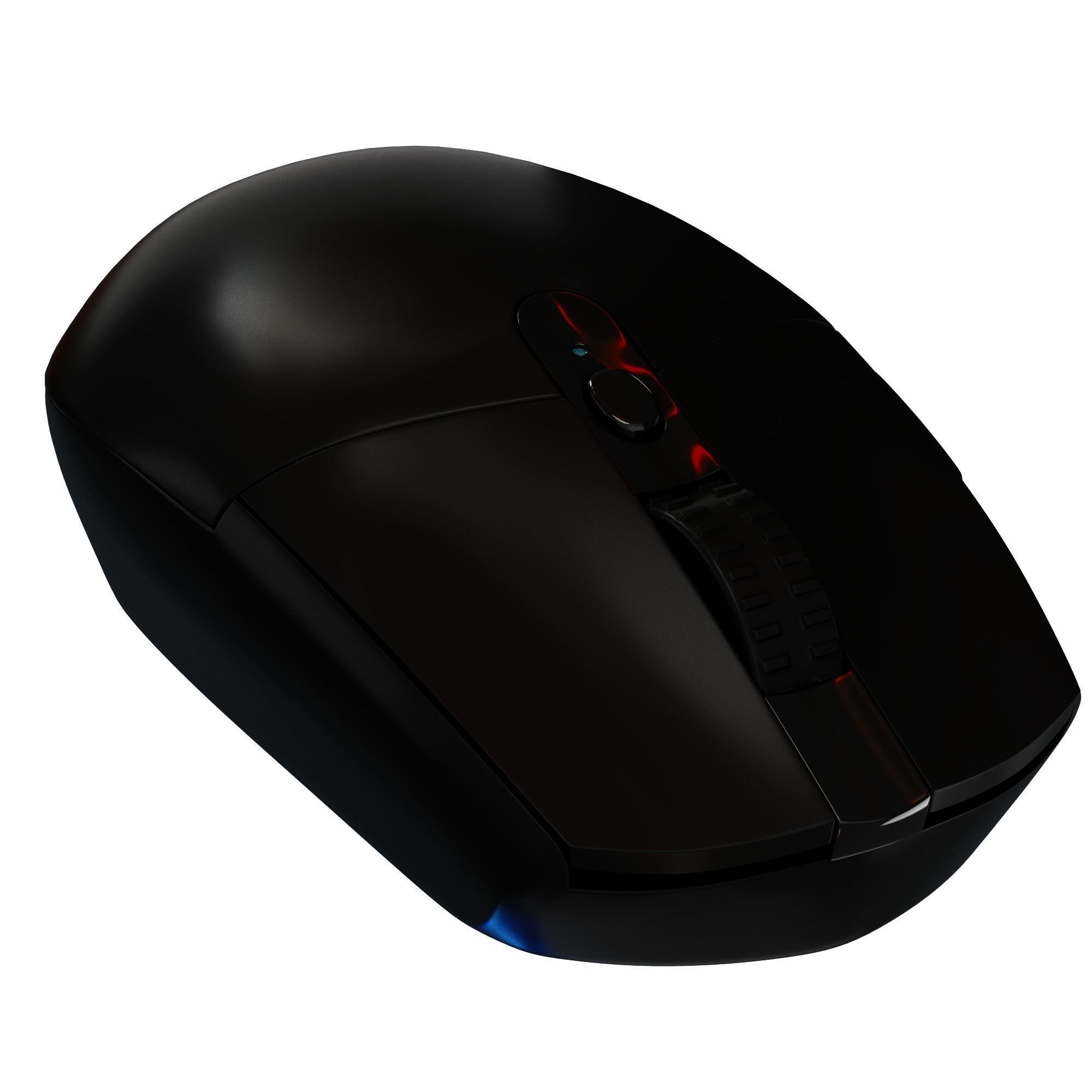 logitech wireless mouse G304 3D model_4