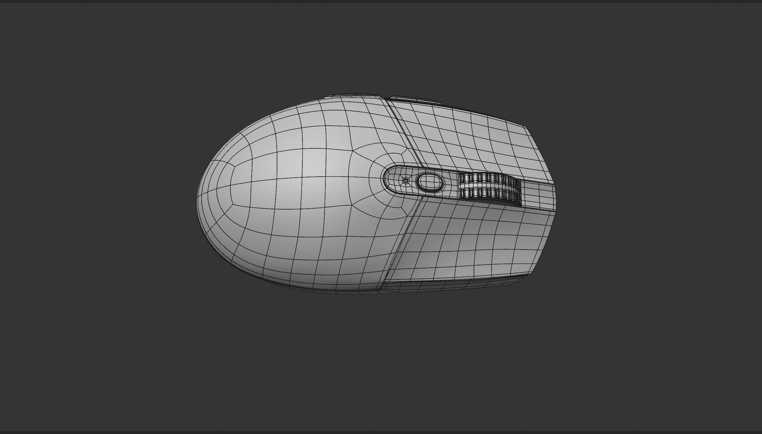 logitech wireless mouse G304 3D model_10