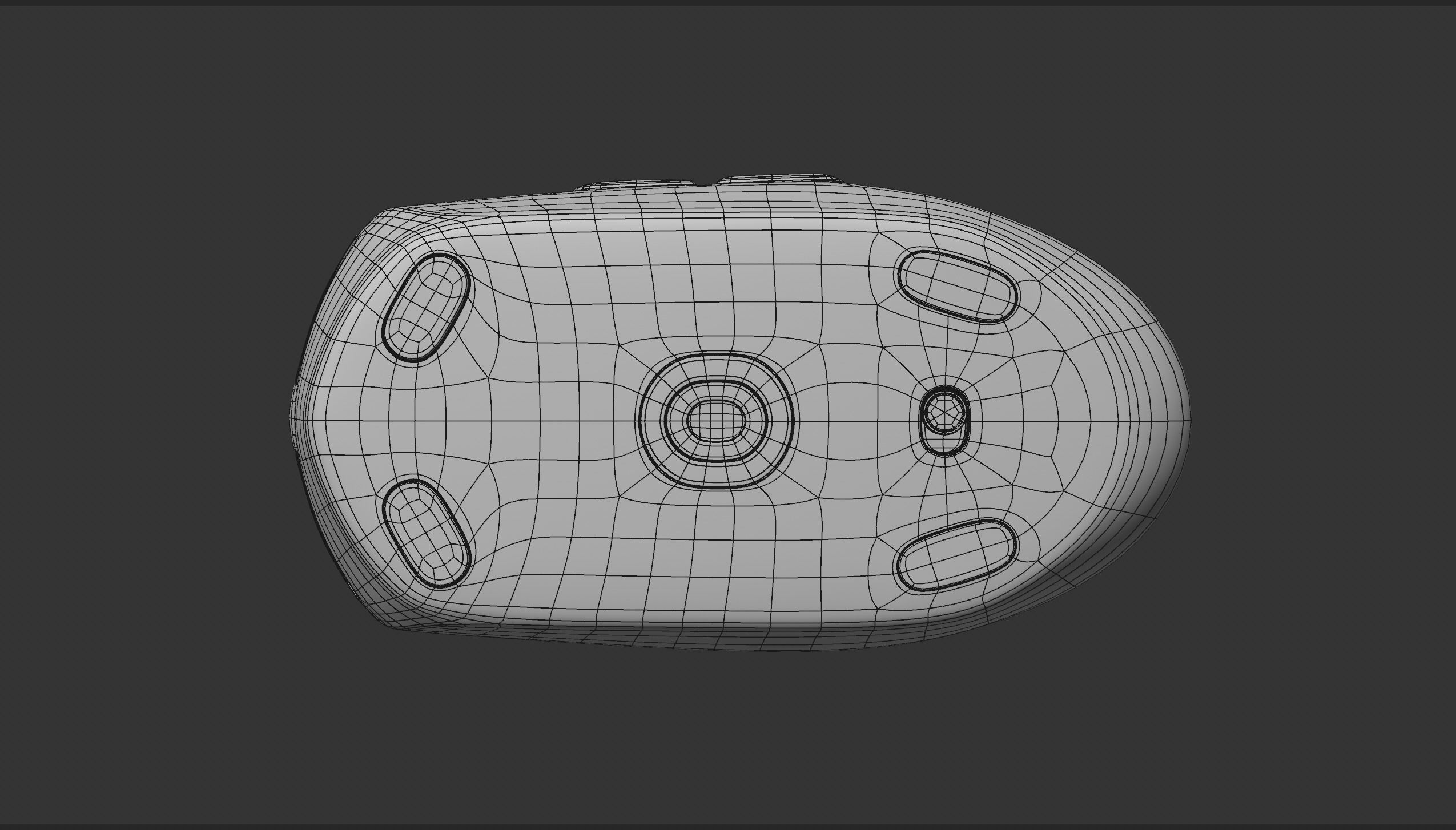 logitech wireless mouse G304 3D model_9