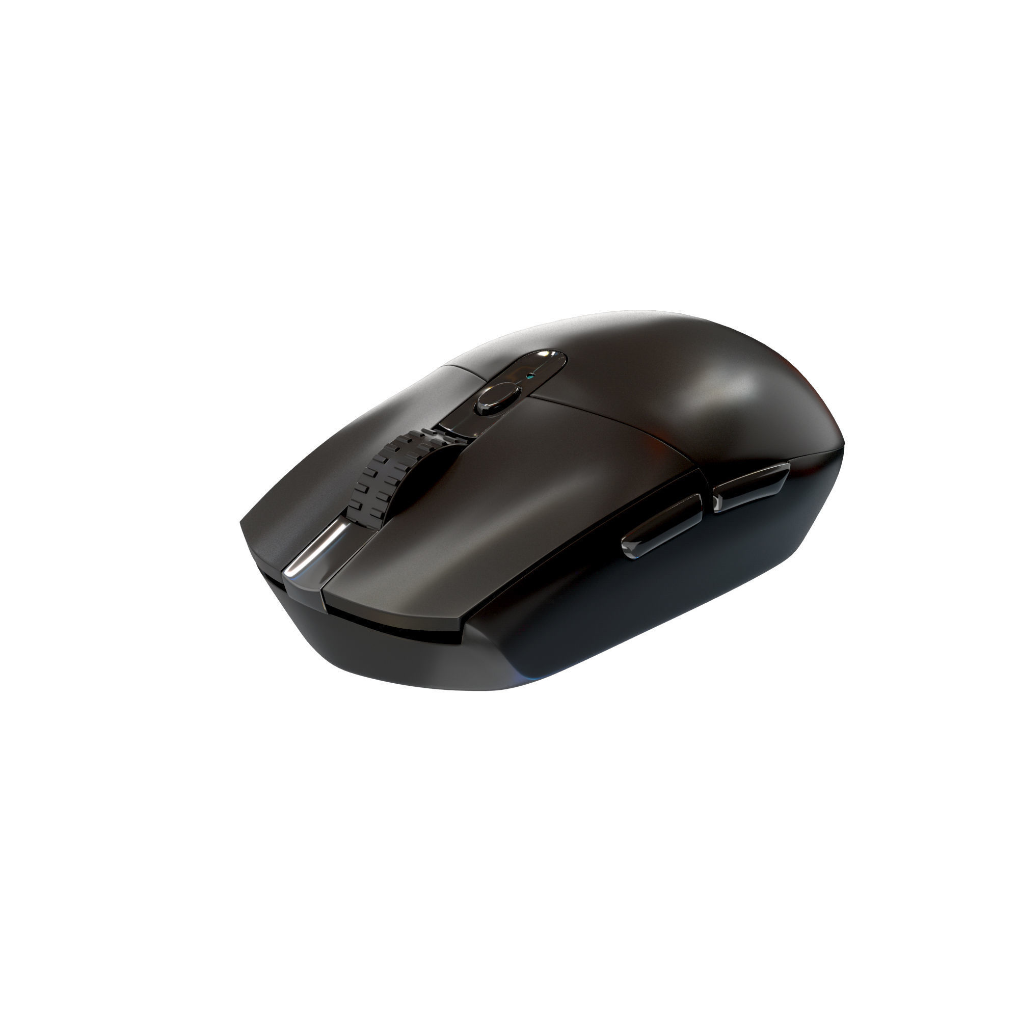 logitech wireless mouse G304 3D model_6