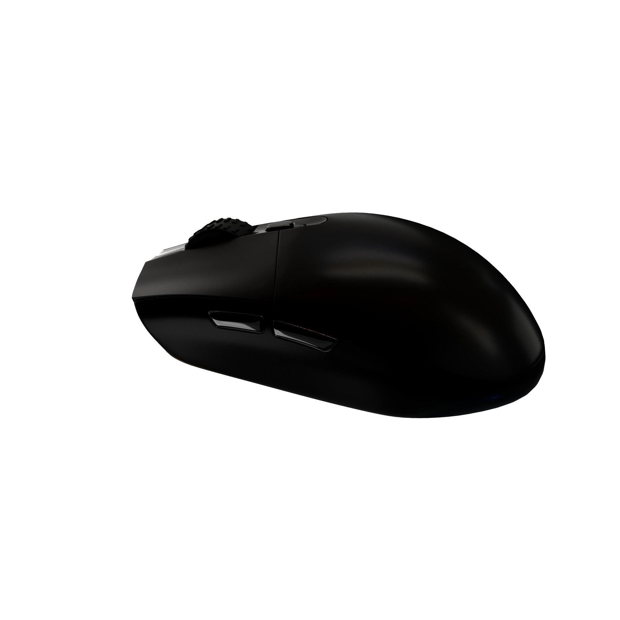 logitech wireless mouse G304 3D model_2