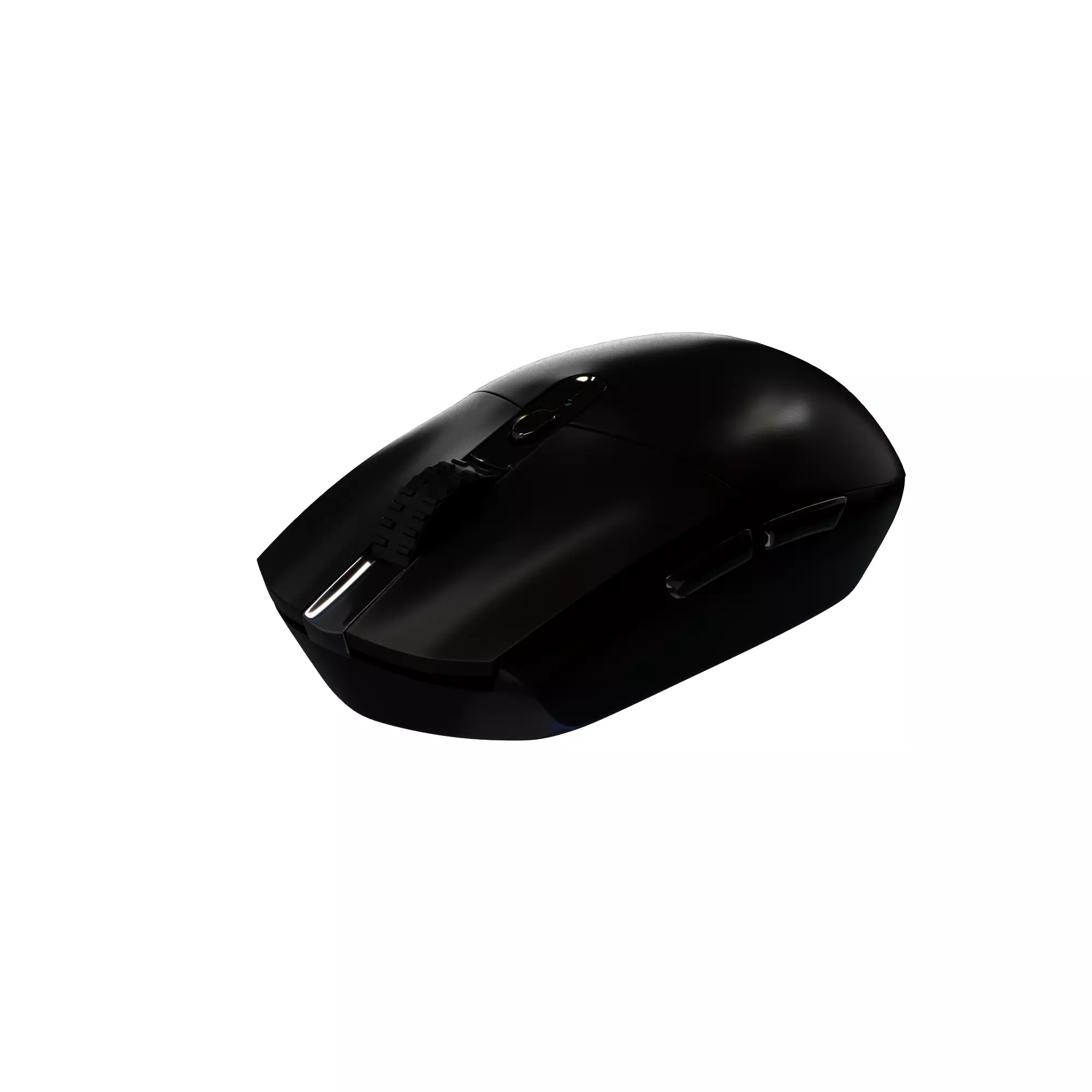 logitech wireless mouse G304 3D model_0
