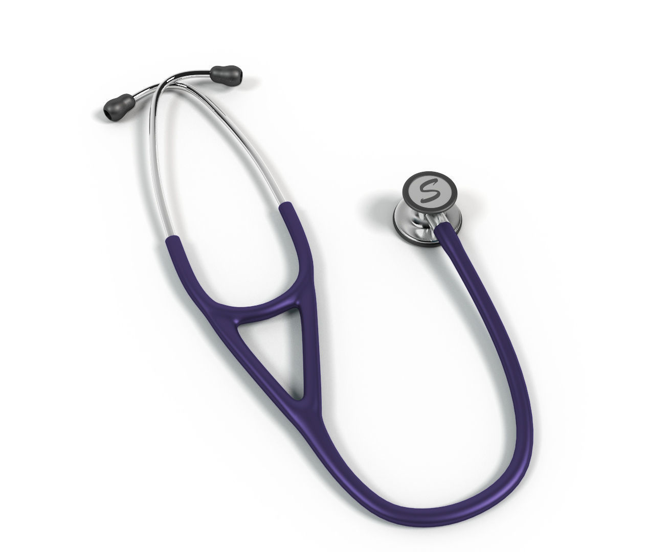 Stethoscope medical 3D model_4