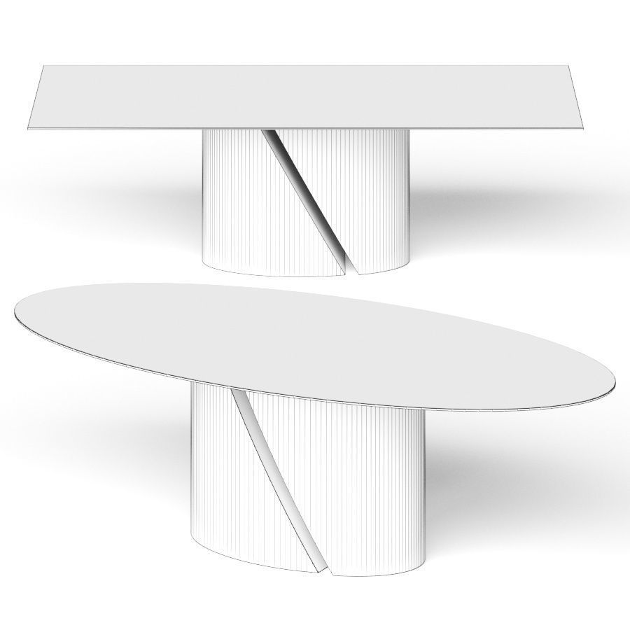Lago Wadi Dining Table 3D model_1