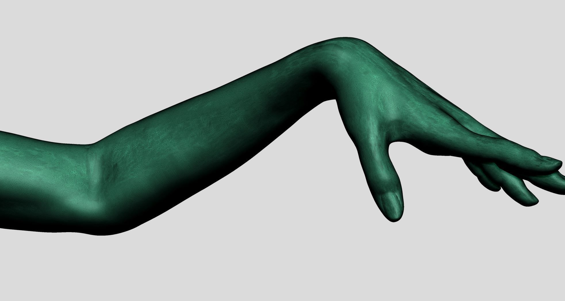 Female Arm 3D model_16