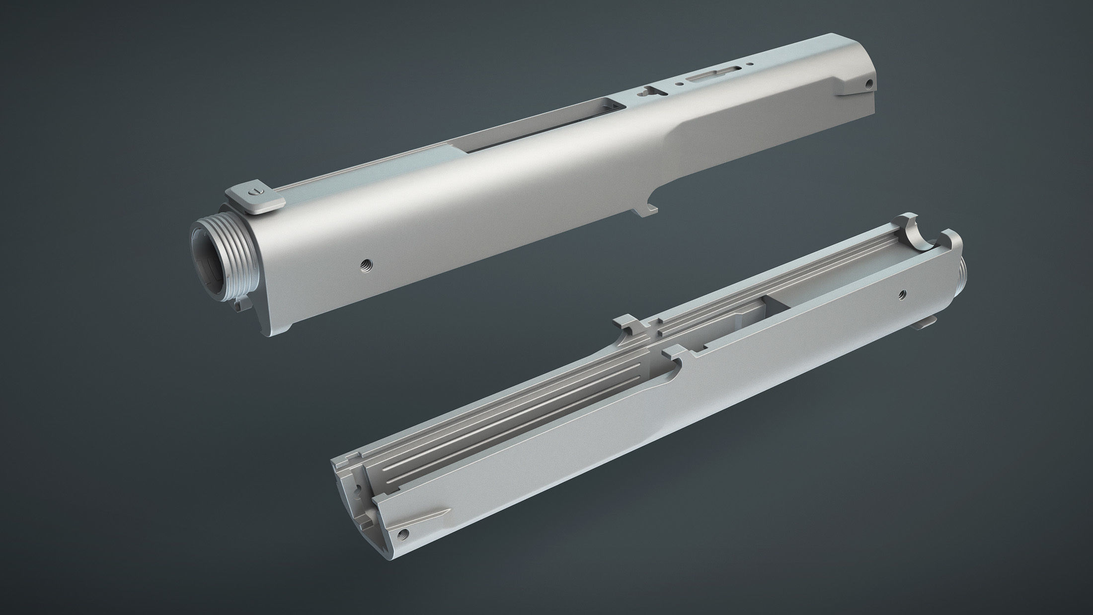 DT-29 Tank Machine Gun 3D model_17