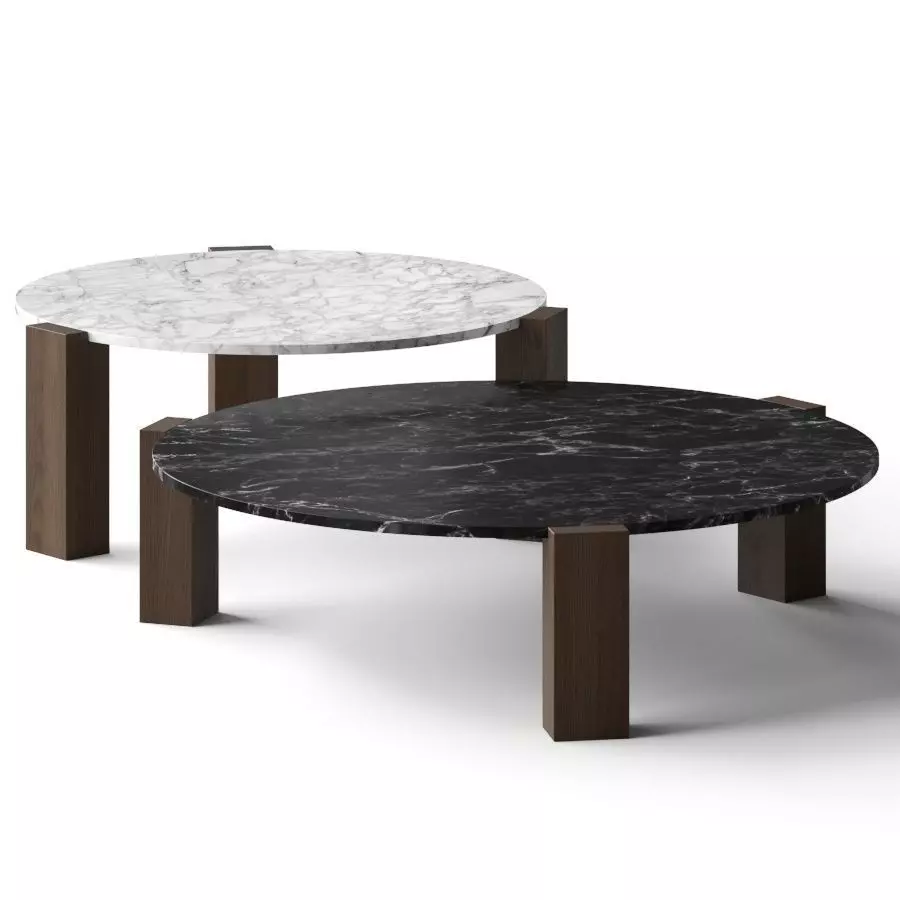 Moroso Gogan Round Coffee Table 3D model_0
