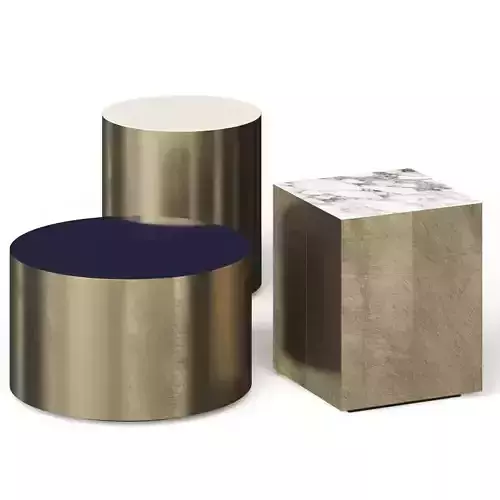 Meridiani Belt Coffee Table Set