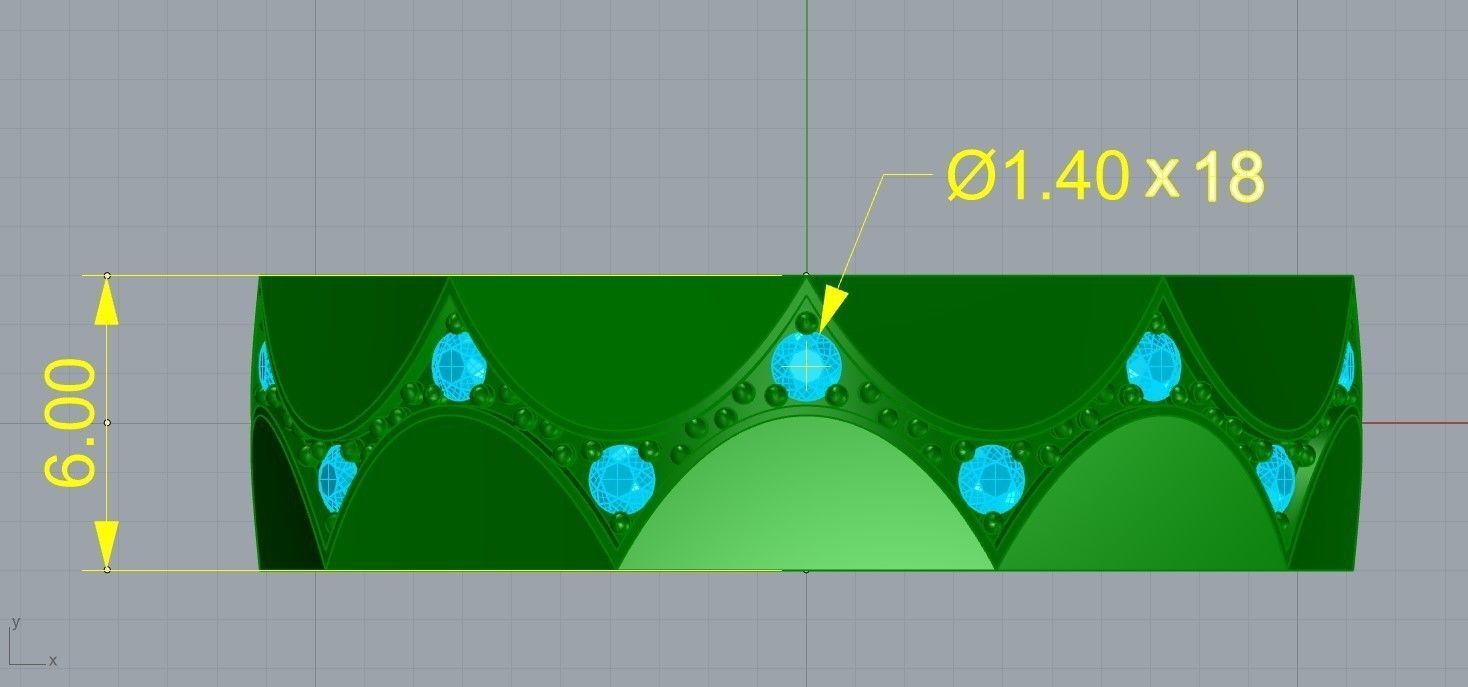 Ring for man 22 3D print model 3D print model 3D print model_5