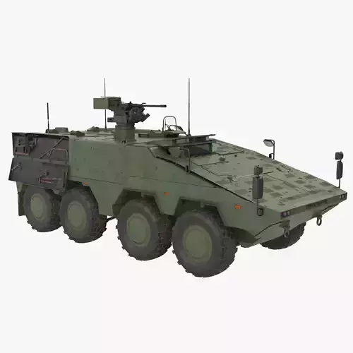 APC Boxer Green Clean 3D model APC Boxer Green Clean 3D model