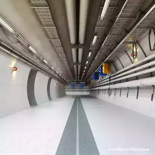 Bunker Tunnel 3D model