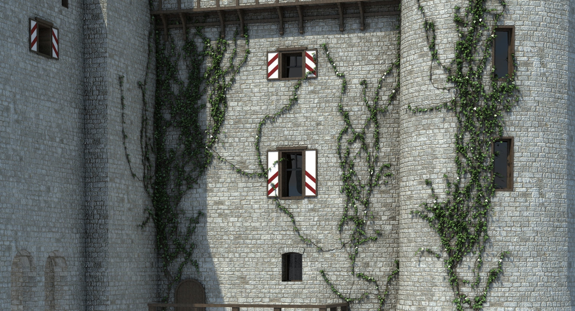 Medieval Castle 3 3D model_18