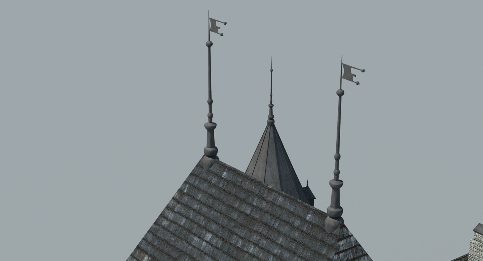 Medieval Castle 3 3D model_12