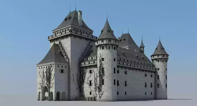Medieval Castle 3 3D model