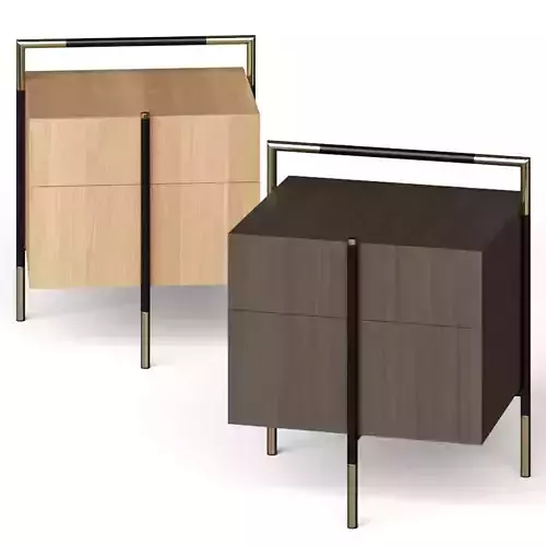 Frigerio Salotti Kevin Nightstand Bedside Table