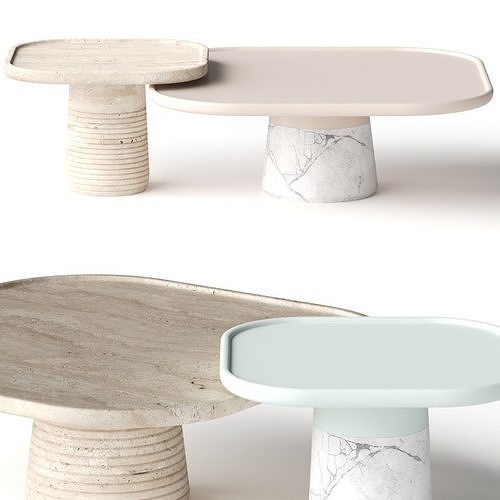 Mambo Unlimited Ideas Poppy Coffee Tables 3D model
