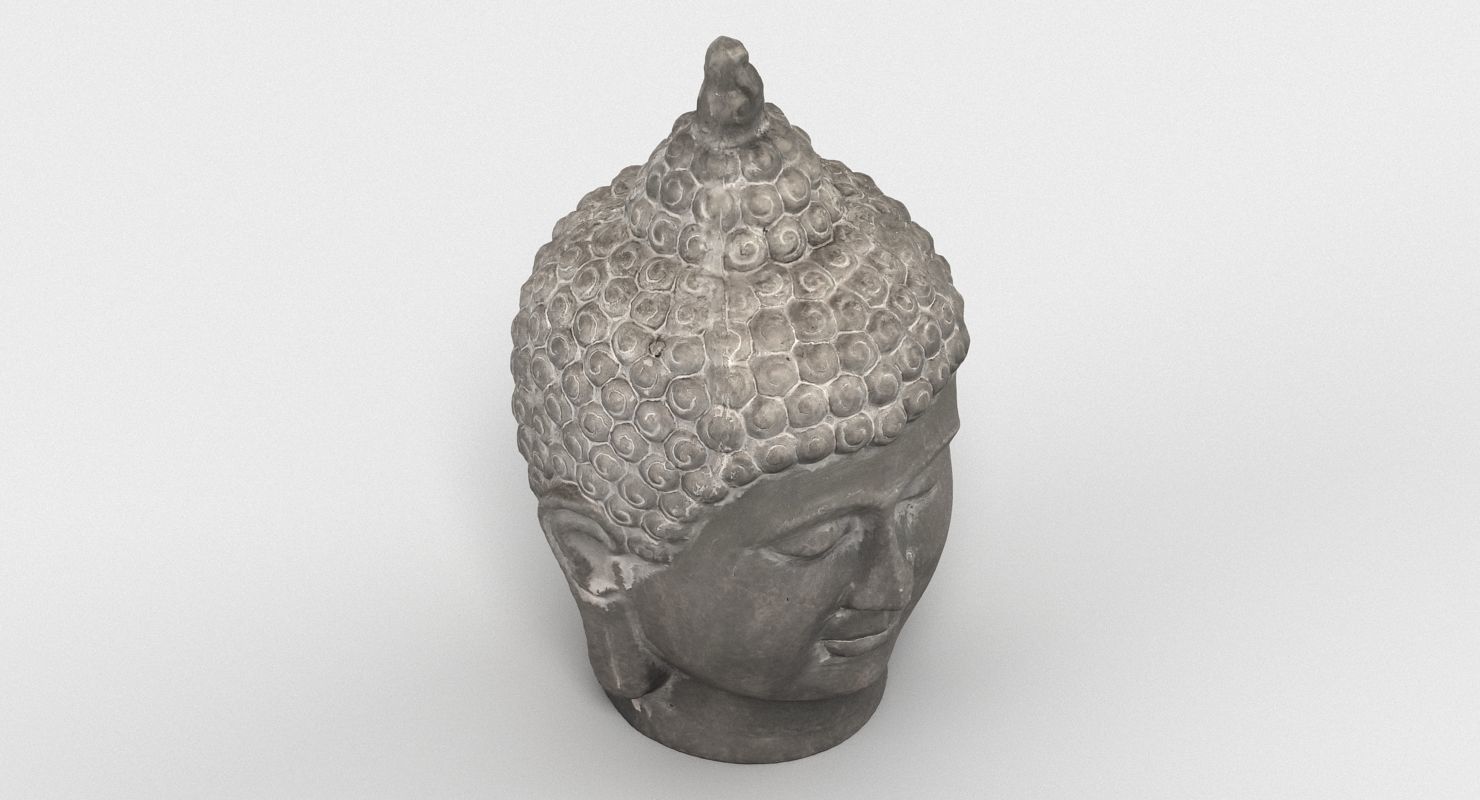 Buddha Statue Collection 3D model_8
