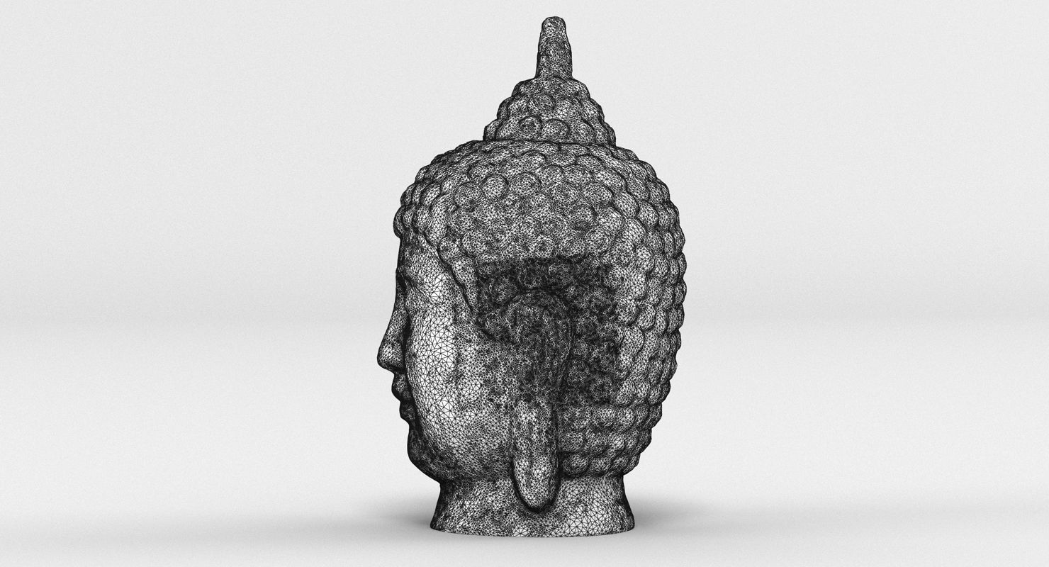 Buddha Statue Collection 3D model_19