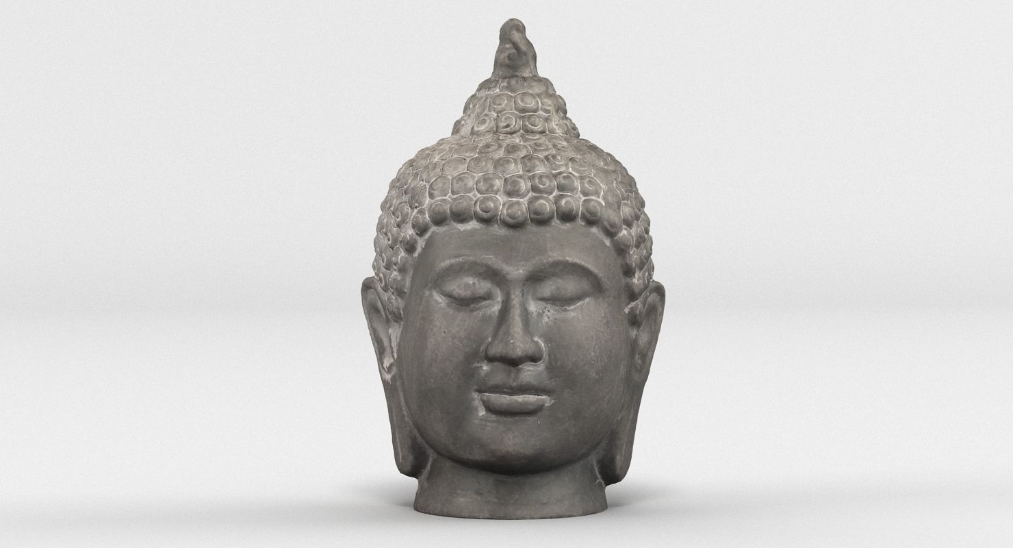 Buddha Statue Collection 3D model_5
