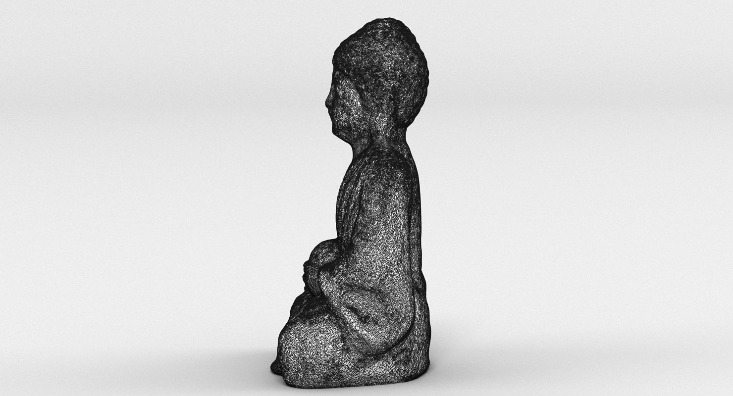 Buddha Statue Collection 3D model_21