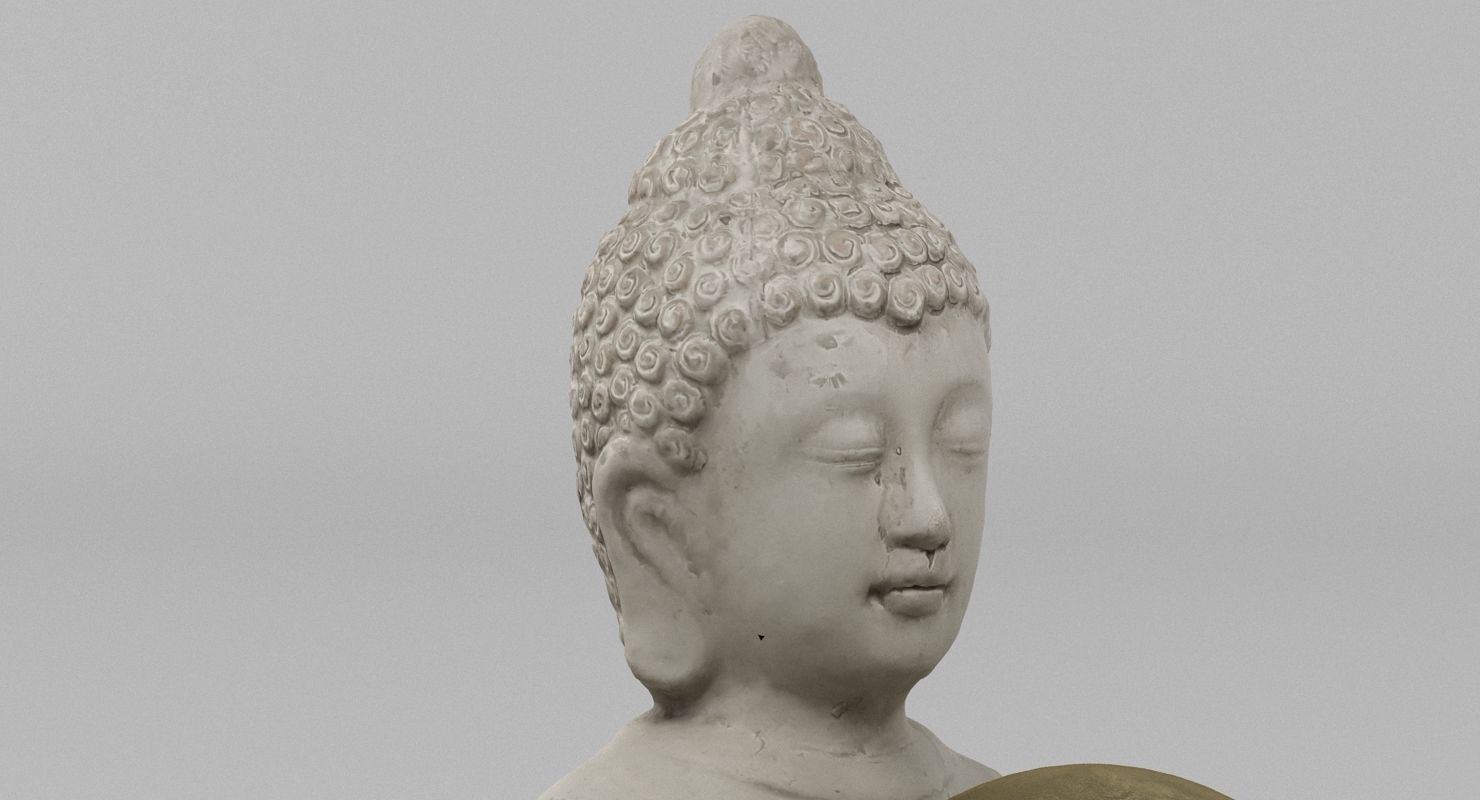 Buddha Statue Collection 3D model_4