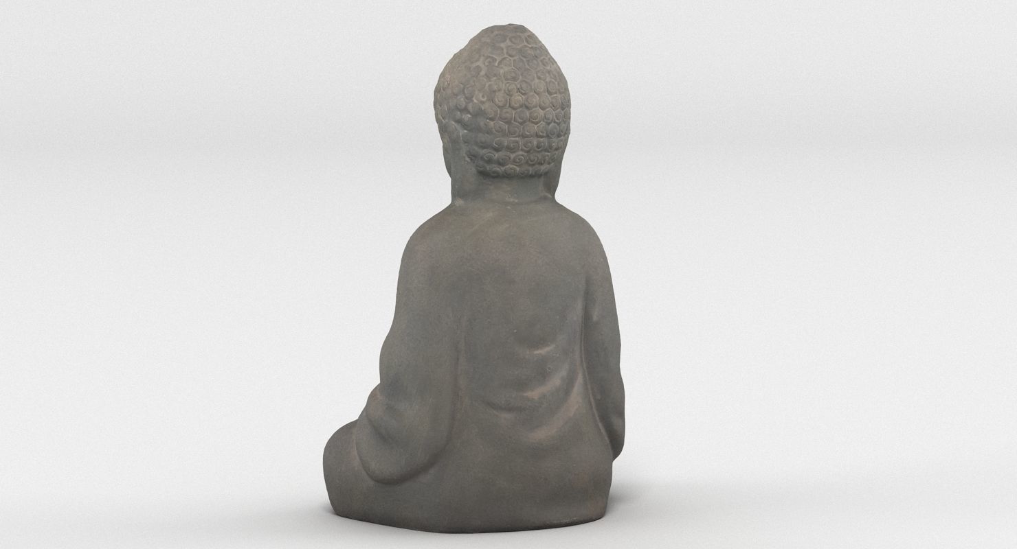 Buddha Statue Collection 3D model_13