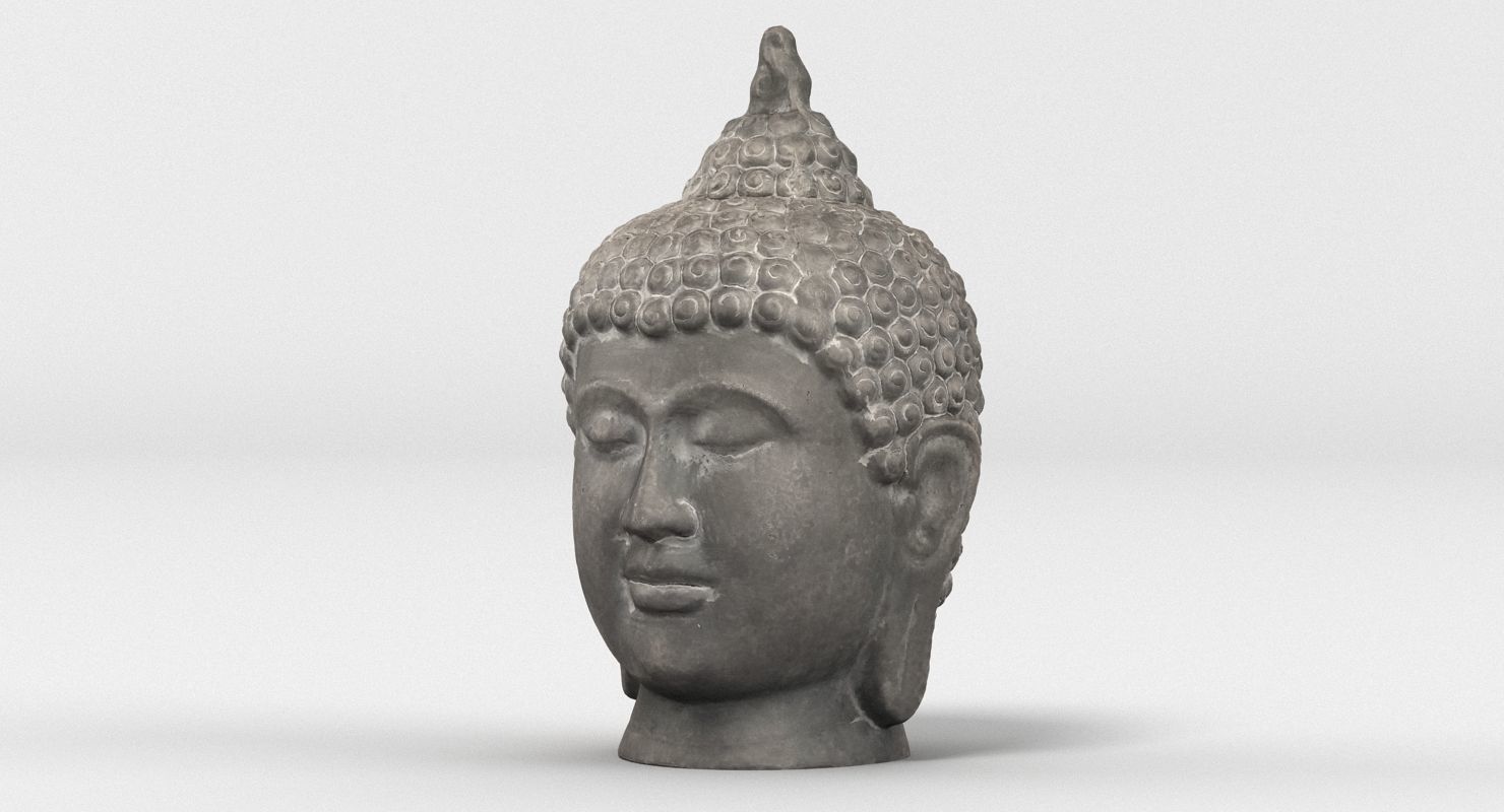 Buddha Statue Collection 3D model_7