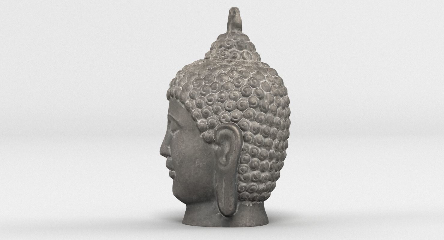 Buddha Statue Collection 3D model_6