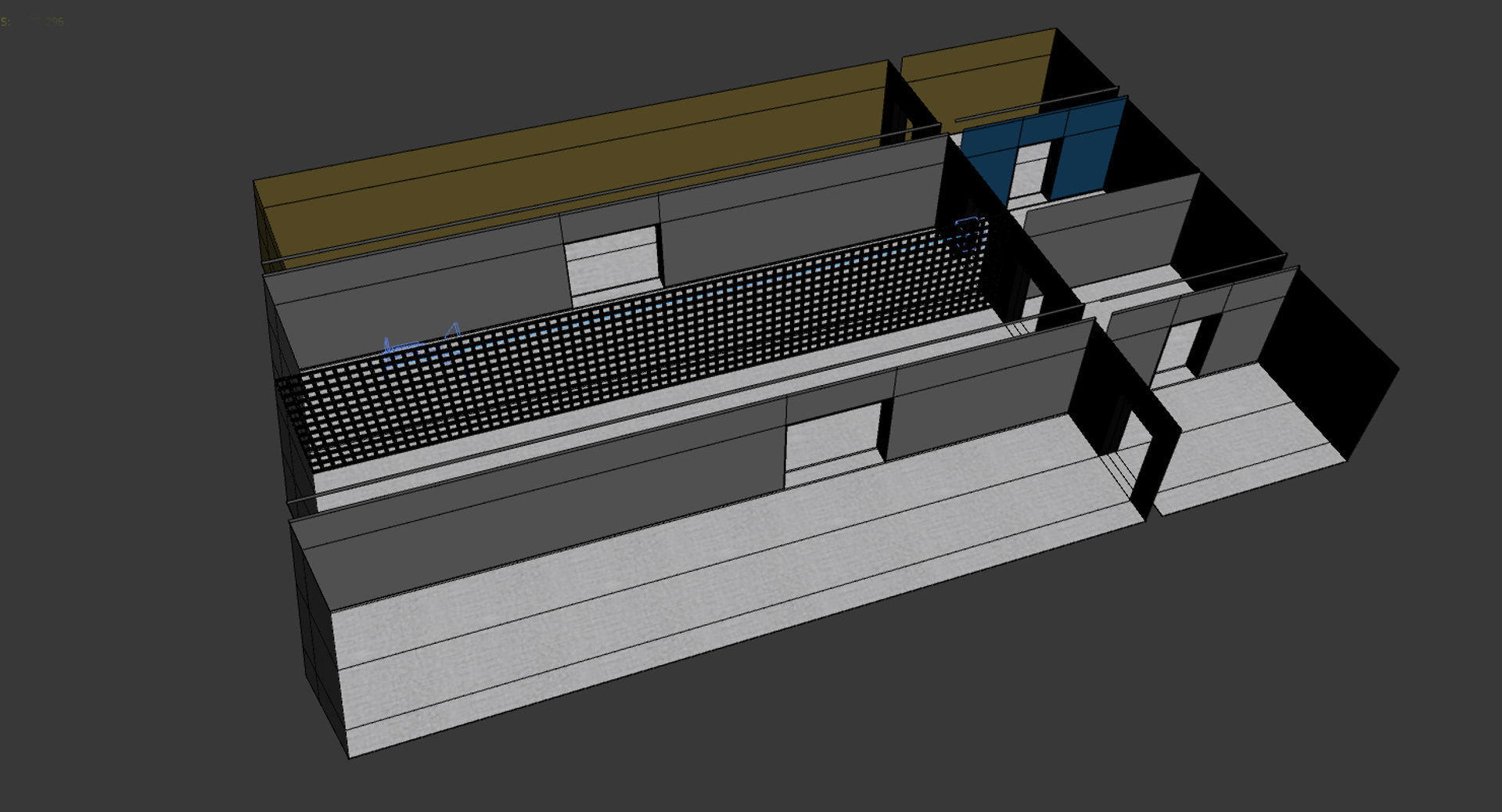 Abstract Hallway 14 3D model_12