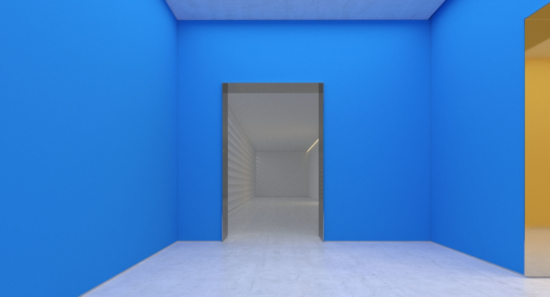 Abstract Hallway 14 3D model_5