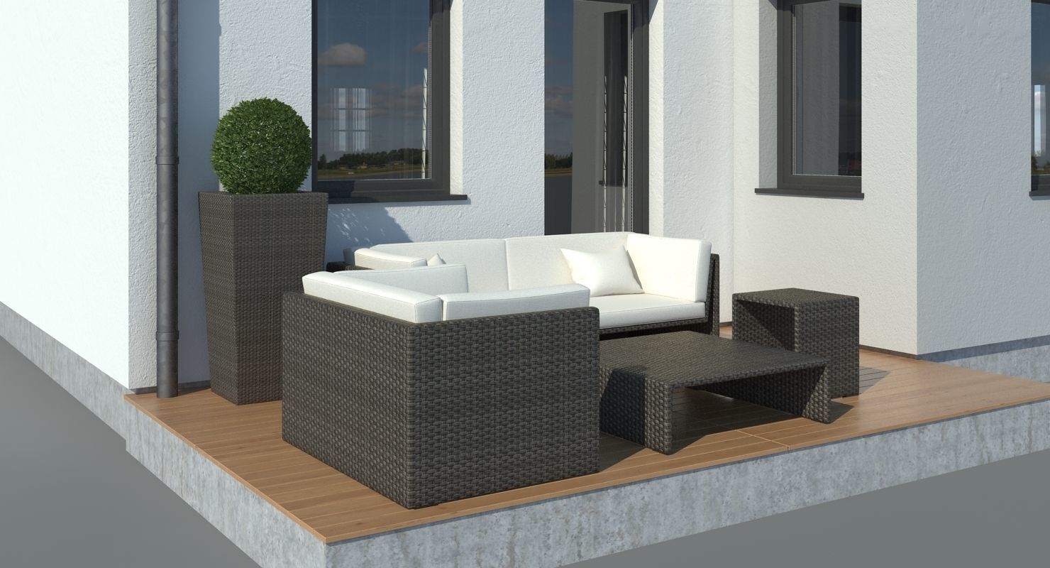 Family House 3D model_9