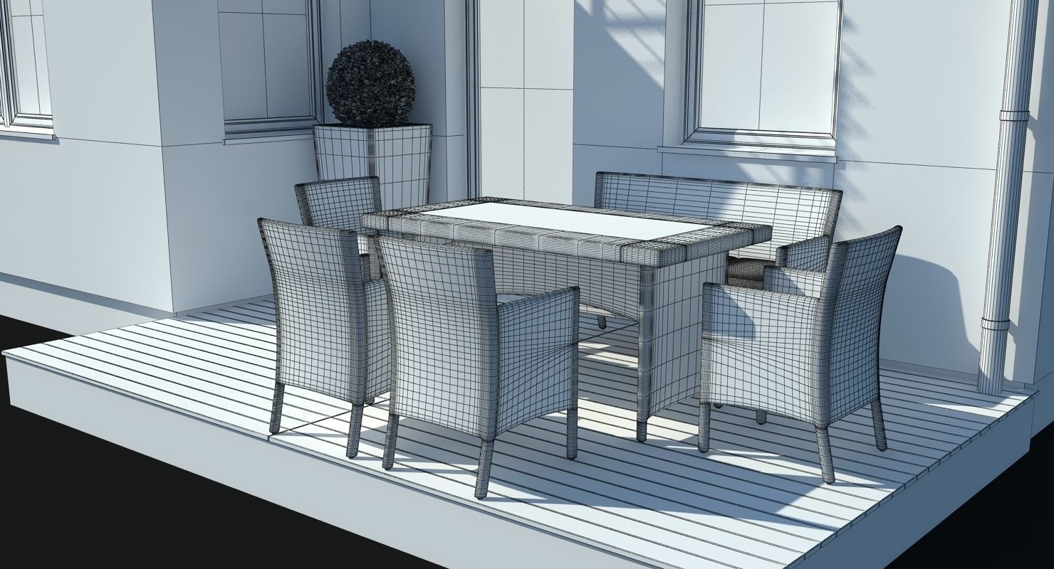 Family House 3D model_8