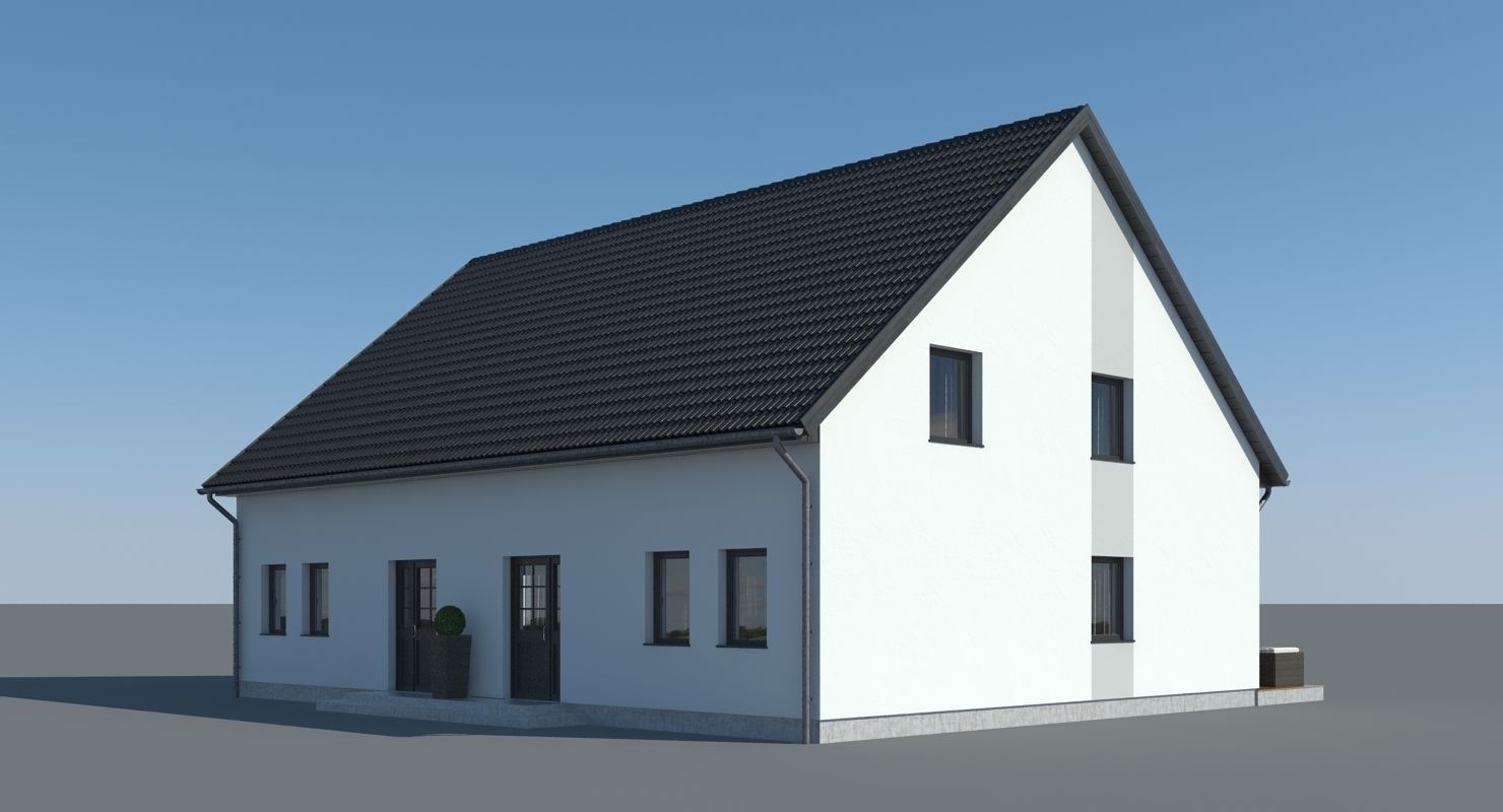 Family House 3D model_6