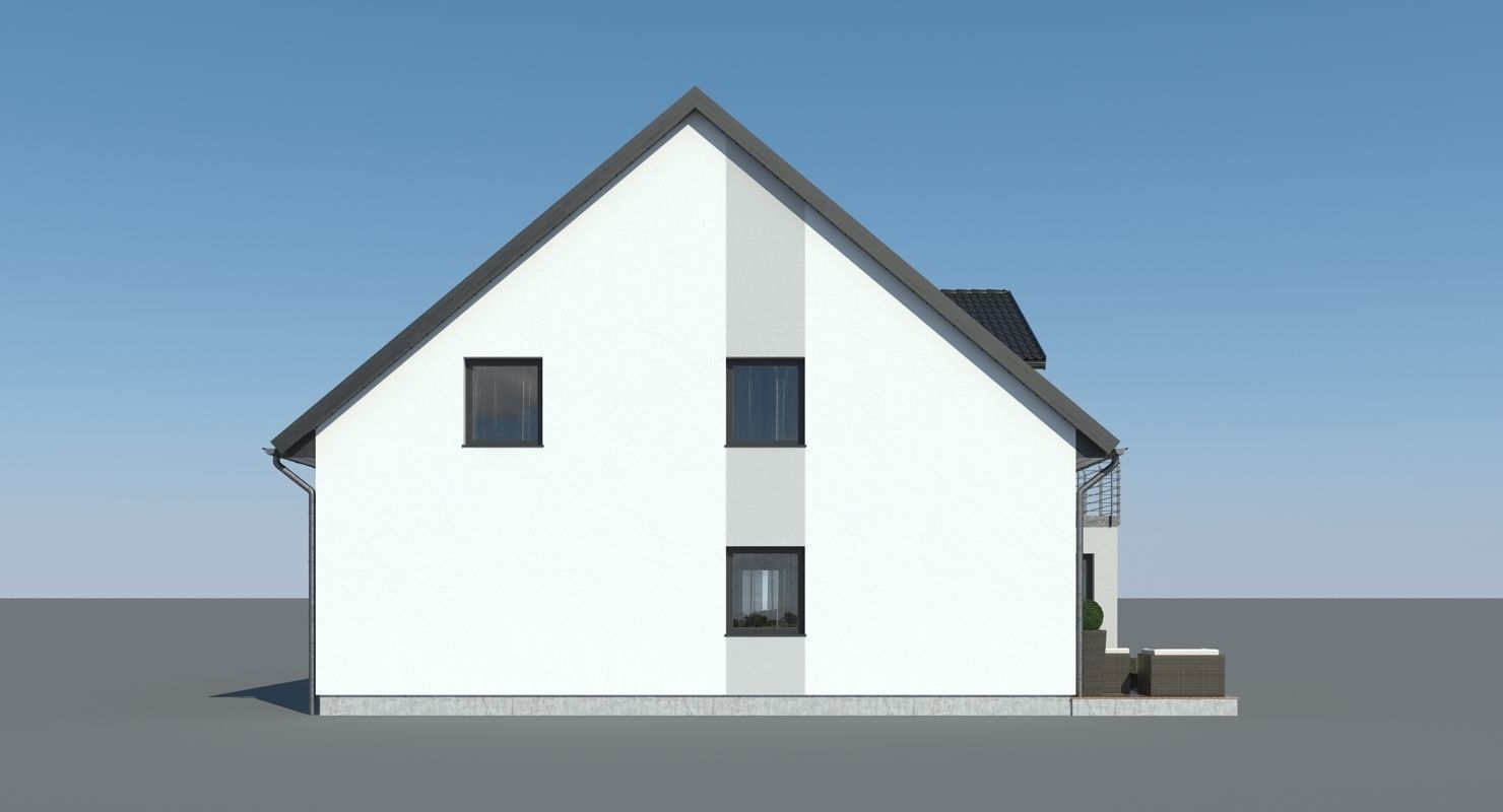 Family House 3D model_4