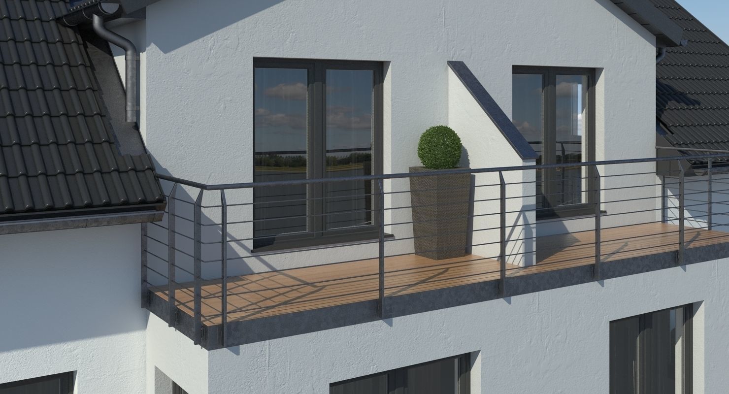 Family House 3D model_10