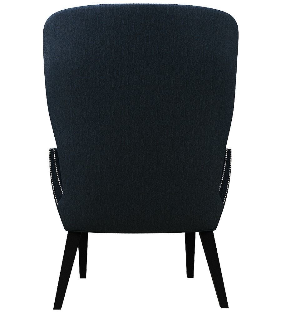 Armchair wing chair 3D model_5