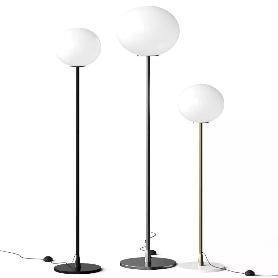 Flos Glo-Ball Floor Lamp 3D model_0