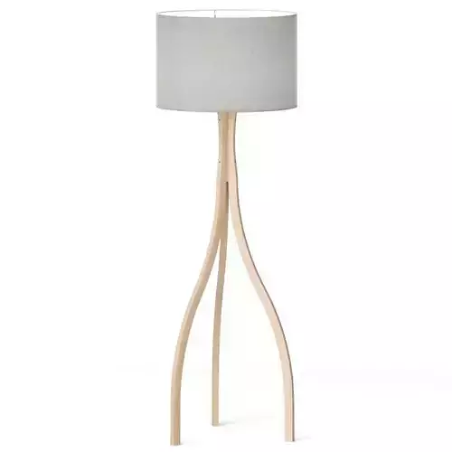 Lulu and Georgia Lewis Wishbone Floor Lamp