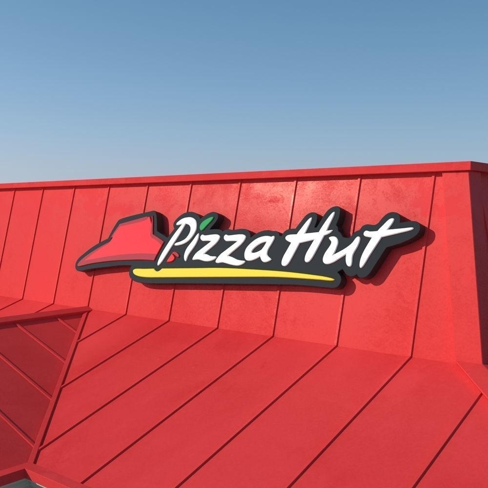 Pizza Hut Restaurant 3D model_1