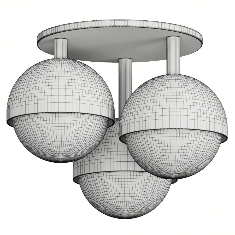Lamps Plus Faster Ceiling Lamp 3D model_2