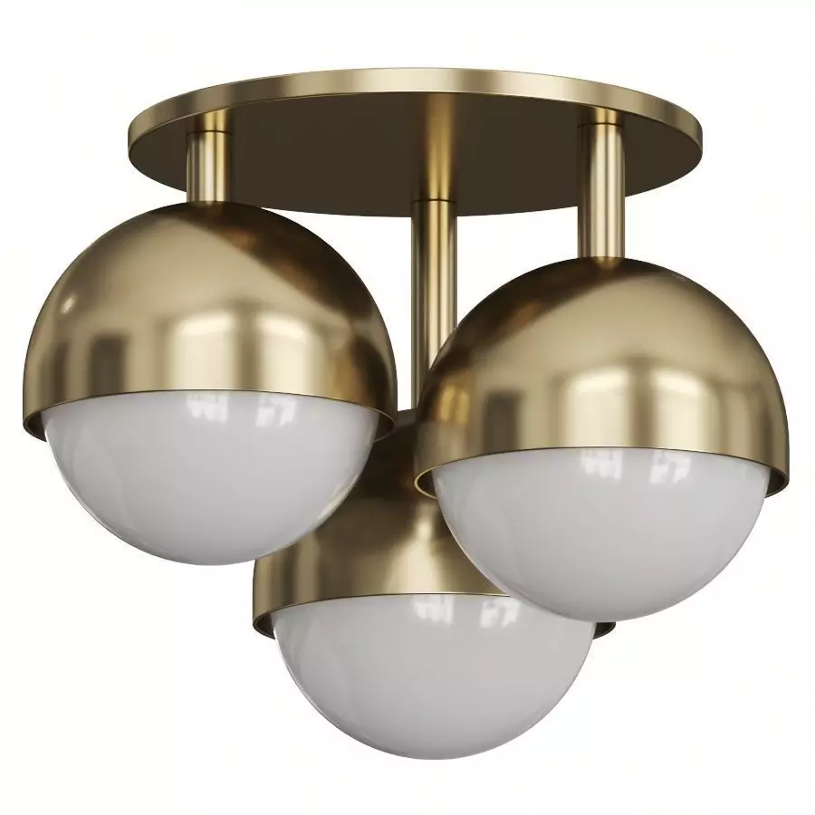 Lamps Plus Faster Ceiling Lamp 3D model_0