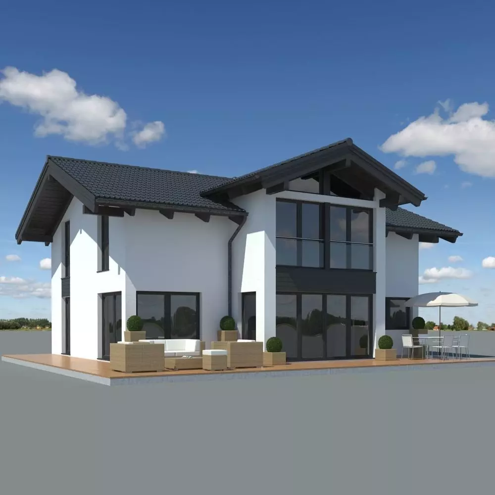 Modern Villa 3 3D model