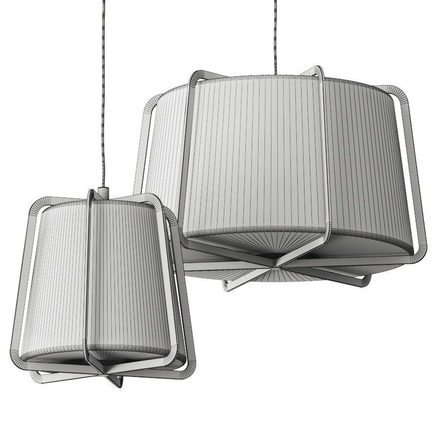 Room and Board Fairbanks Pendant Lamp 3D model_1