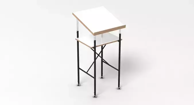 Eiermann Lectern 3D model
